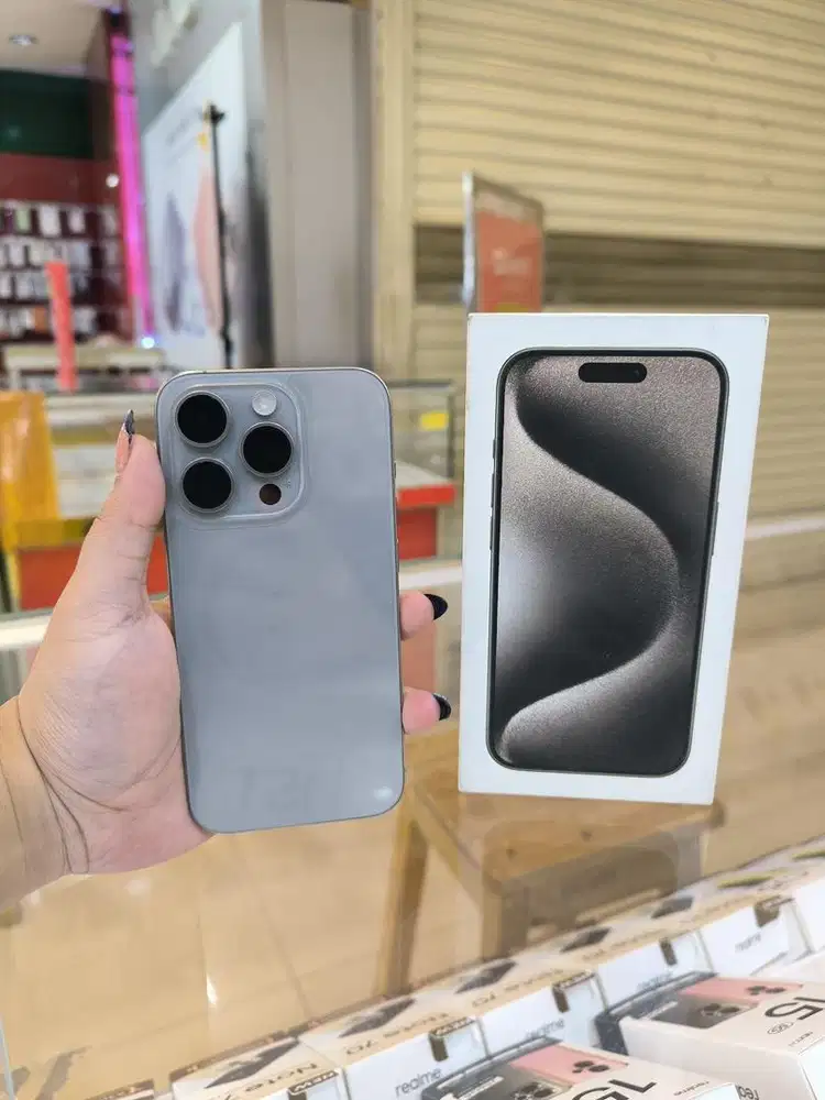 iPhone 15 Pro 128GB Bh 87% Ori Fullset