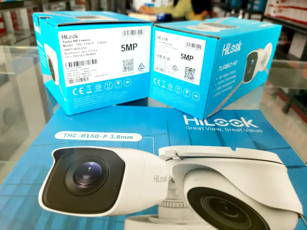 Paket CCTV murah hilook 5 mp lebih jernih