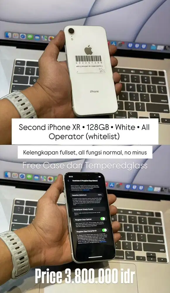 Second Iphone XR 128gb Permanen