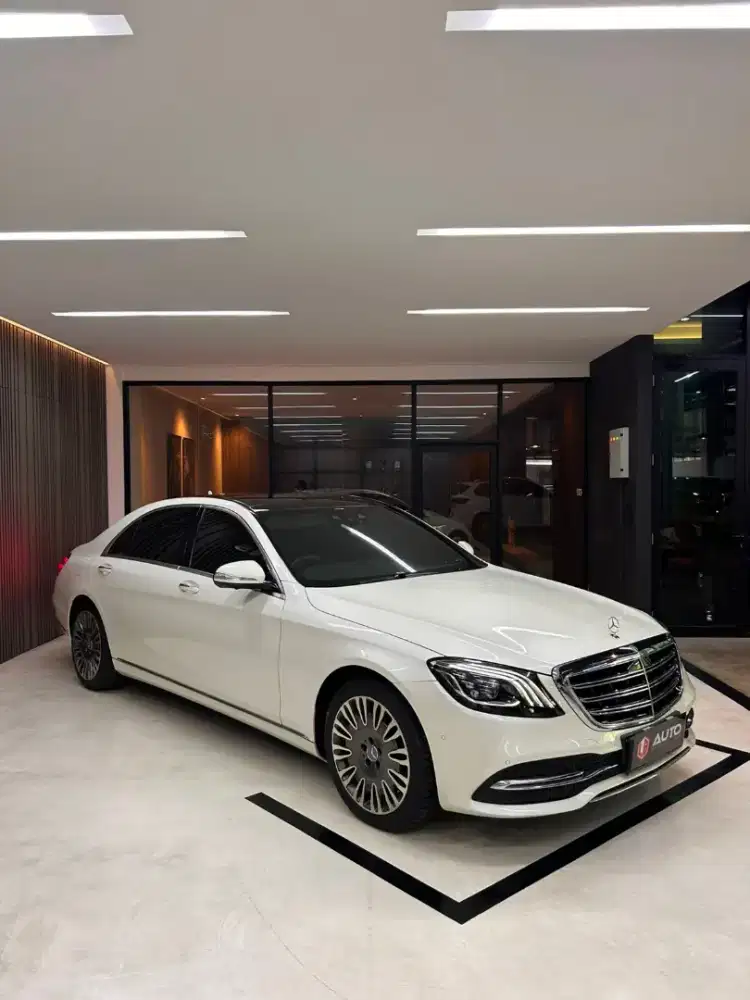 Mercedes Benz S450 2018 Putih Mercy S450L AT Km15rb B54LJN