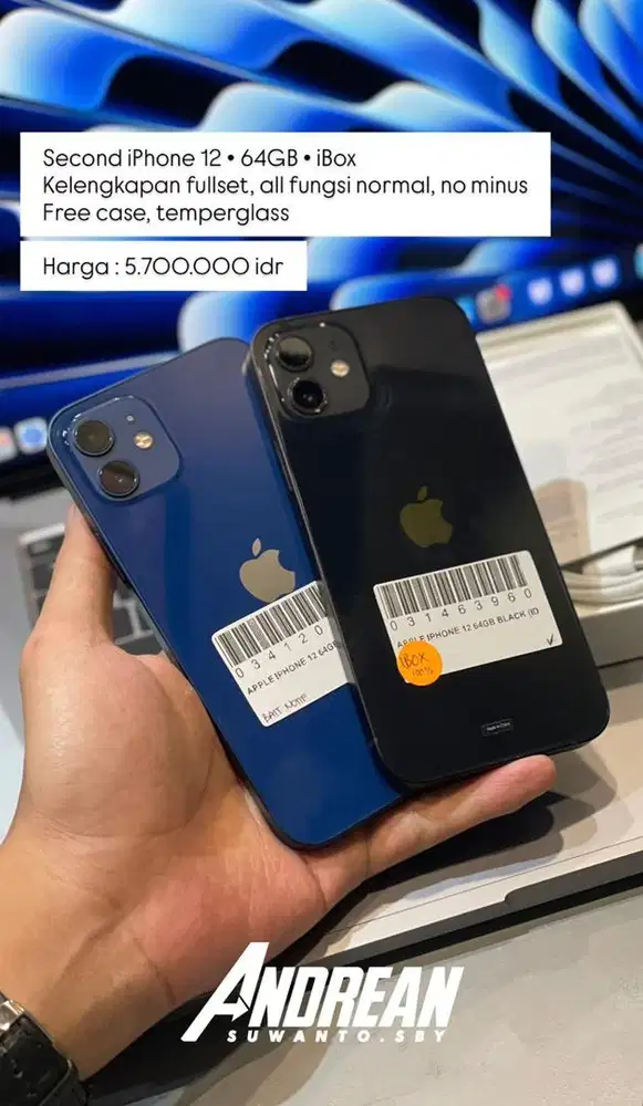 Second Iphone 12 64gb Ibox