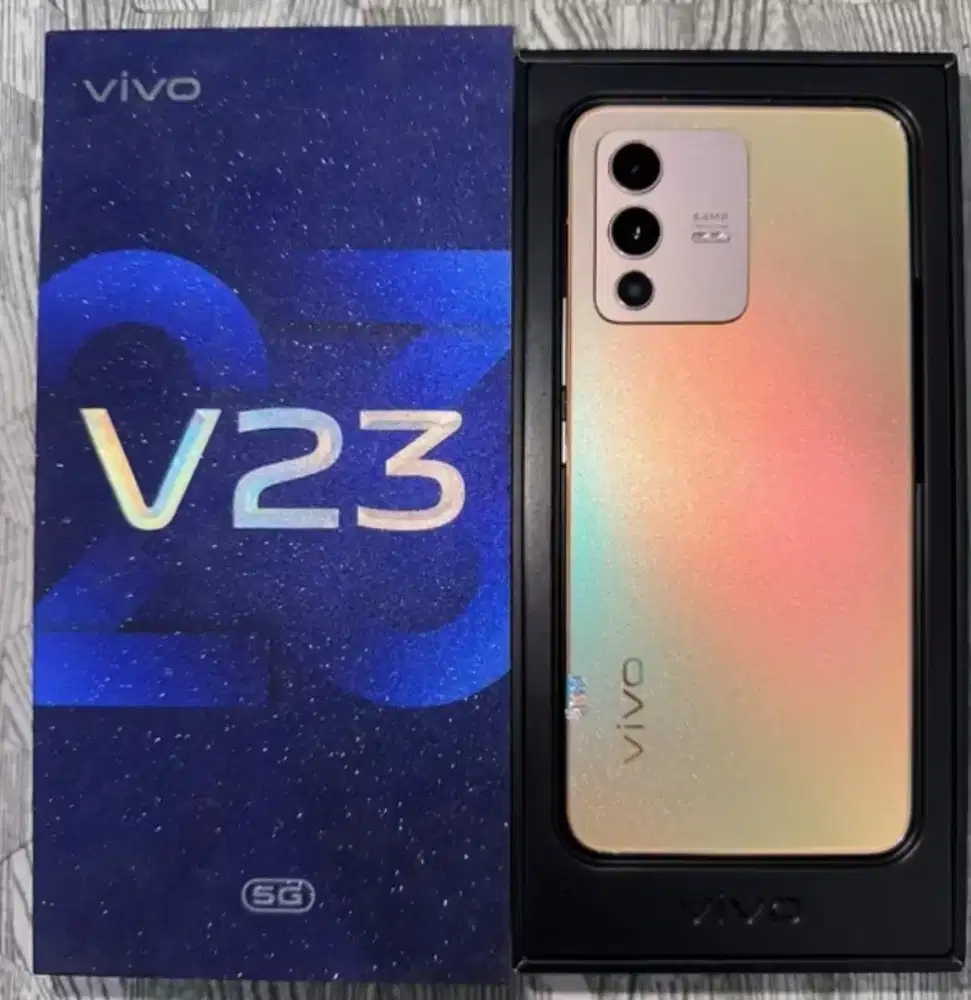 Murah hp vivo V23 5G 8/128 lkp, bs TT