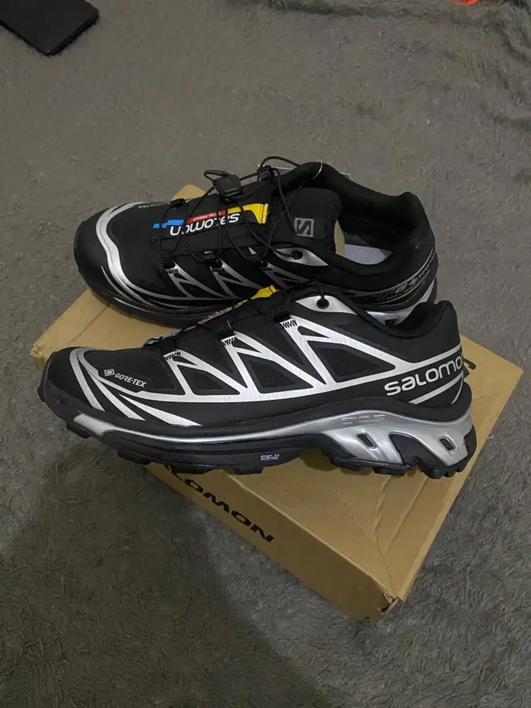 Salomon xt6 black silver