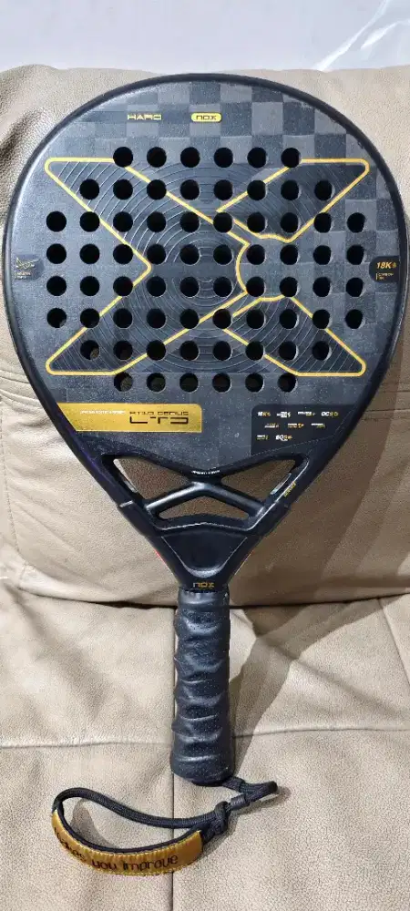 Raket Padel NOX AT10 LTD 2025 Limited Double Surface Hard&Soft