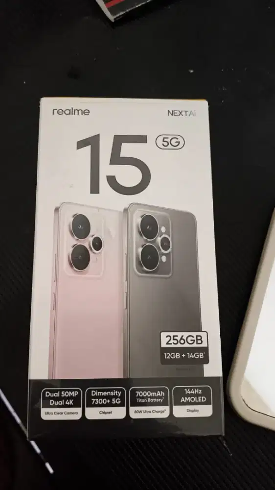 Realme 15 256gb pink