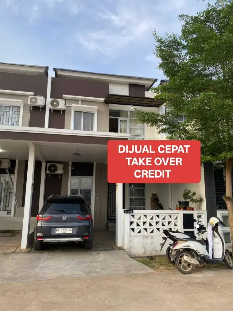 JUAL Take over rumah cantik harga di bawah pasaran