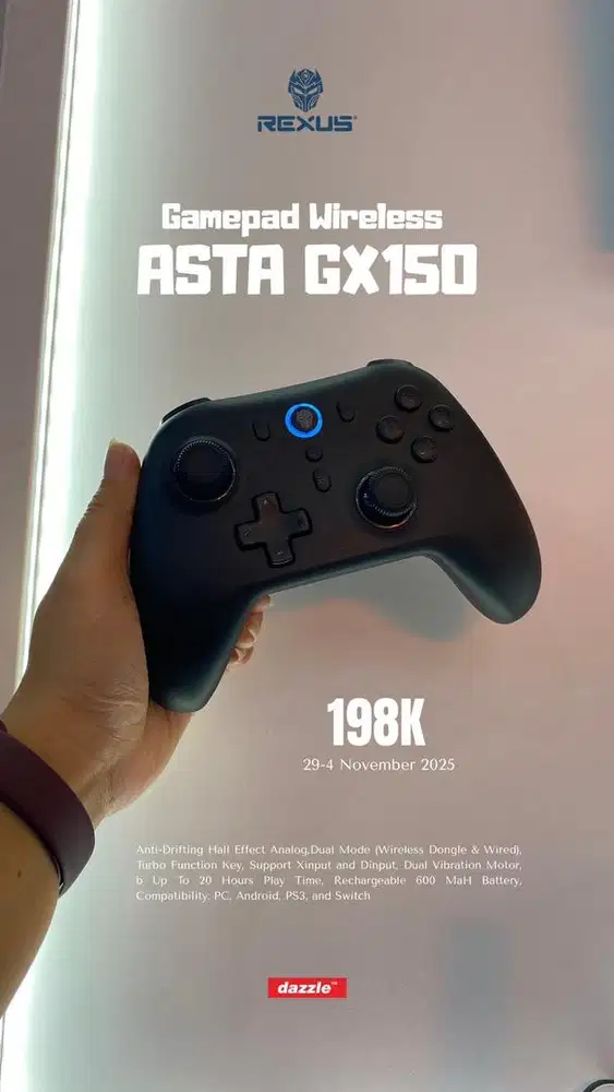 Gamepad Rexus Gladius GX150