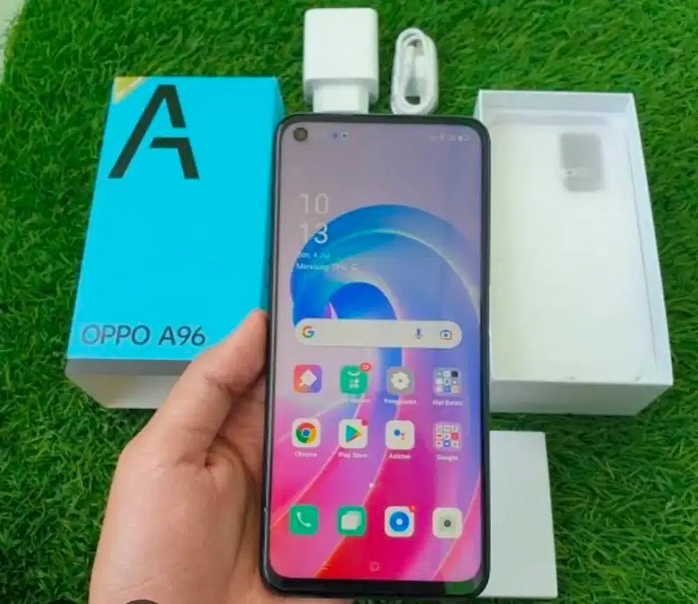Murah hp oppo A96 8/256 lkp, bs TT