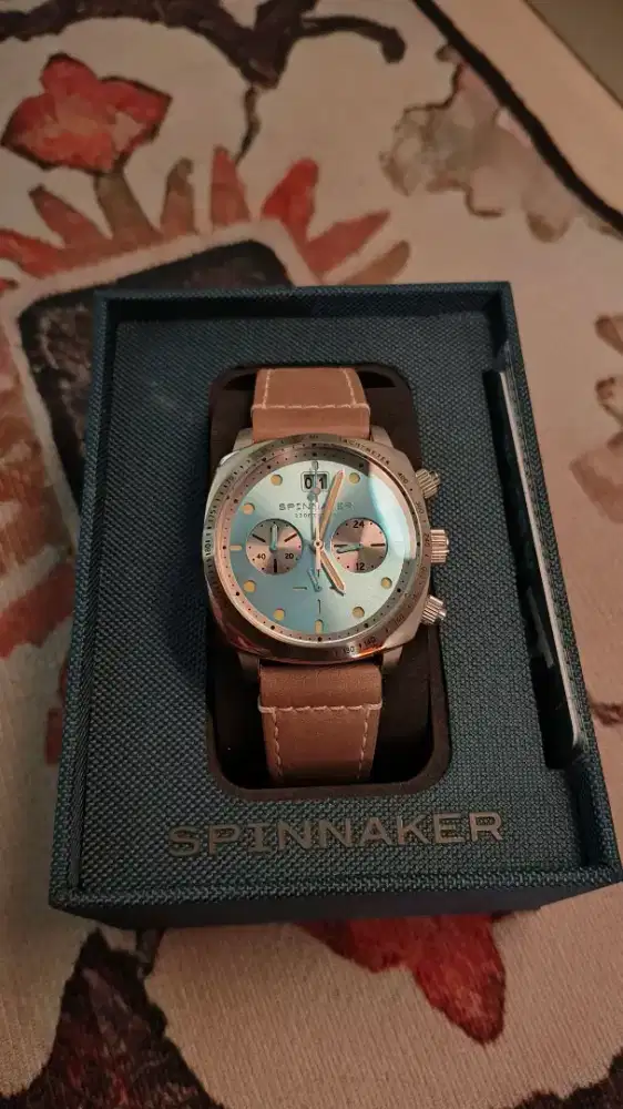 Spinnaker Hull Chronograph Sky blue