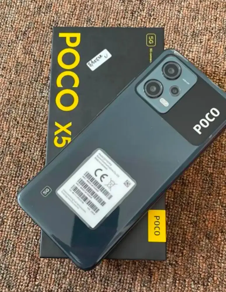 Murah hp poco X5 5G 8/256 lkp, bs TT