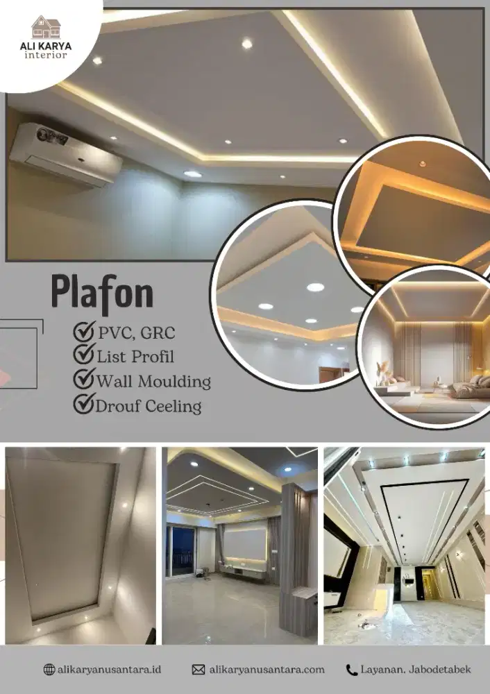 Tukang Gypsum - Perbaikan Pemasangan Murah