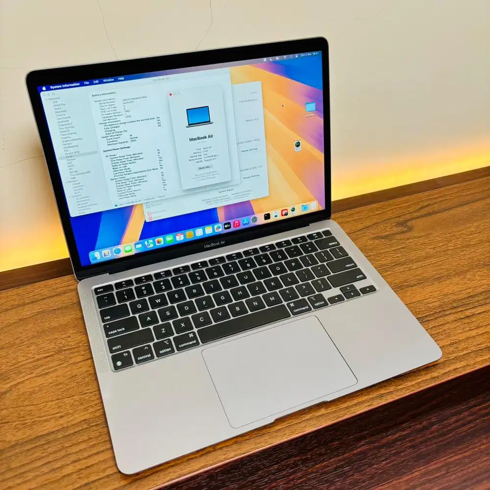 MacBook Air 13 inch 2020 M1 ssd 256GB original