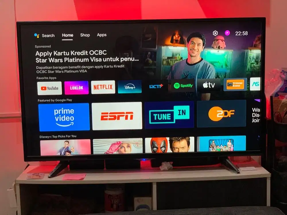 TV LED Weyon 40’ + Realme Stick