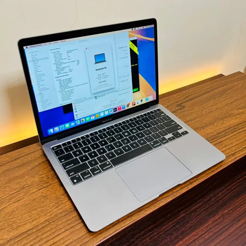 MacBook Air 13 inch 2020 M1 Ram 16GB ssd 256GB original