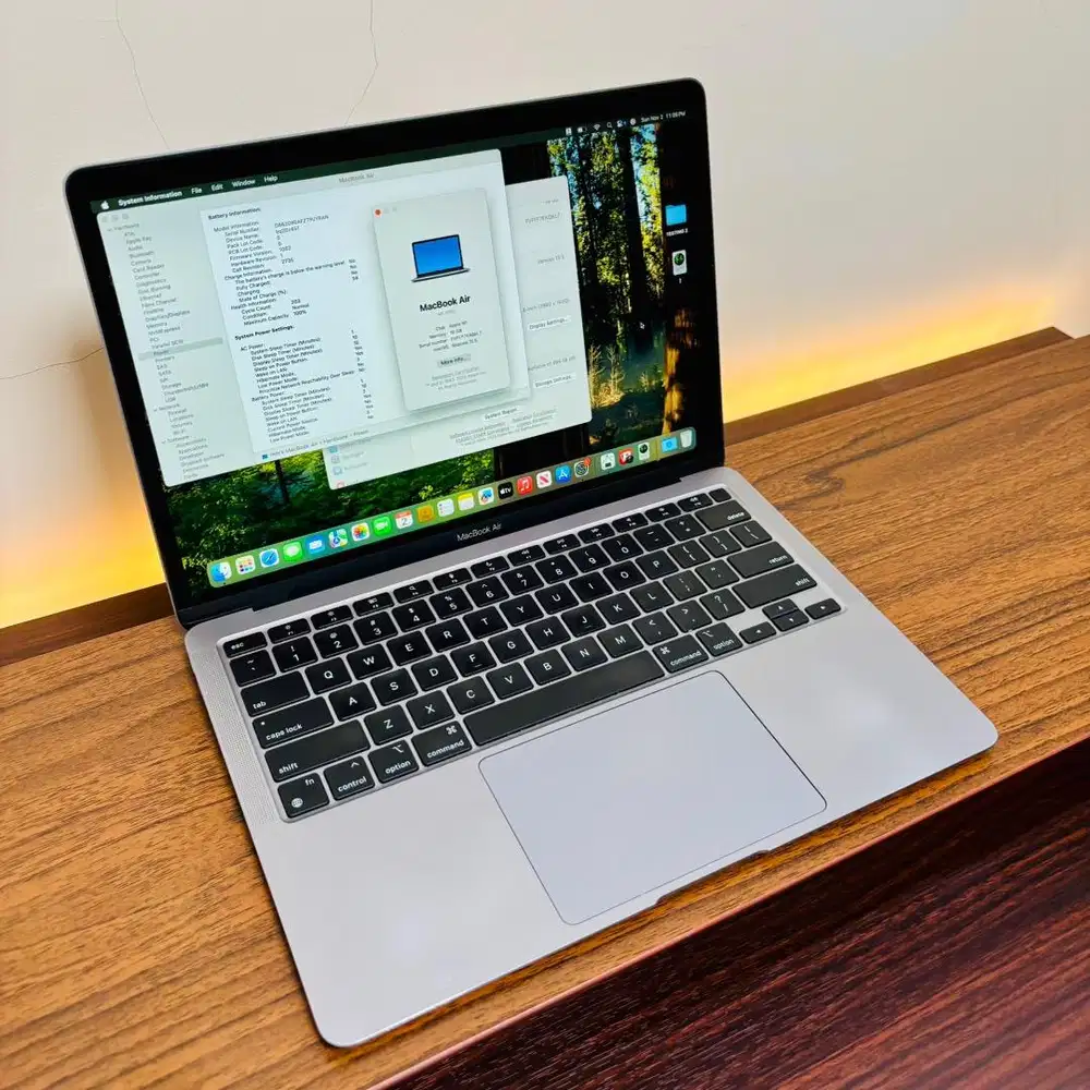 MacBook Air 13 inch 2020 M1 Ram 16GB ssd 512GB original