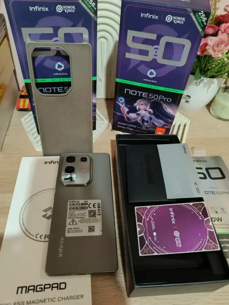 Infinix Note 50 pro 8/256gb Lengkap No minus