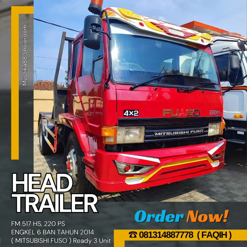 HEAD TRAILER MITSUBISHI FUSO 220PS, (4X2) TH. 2014