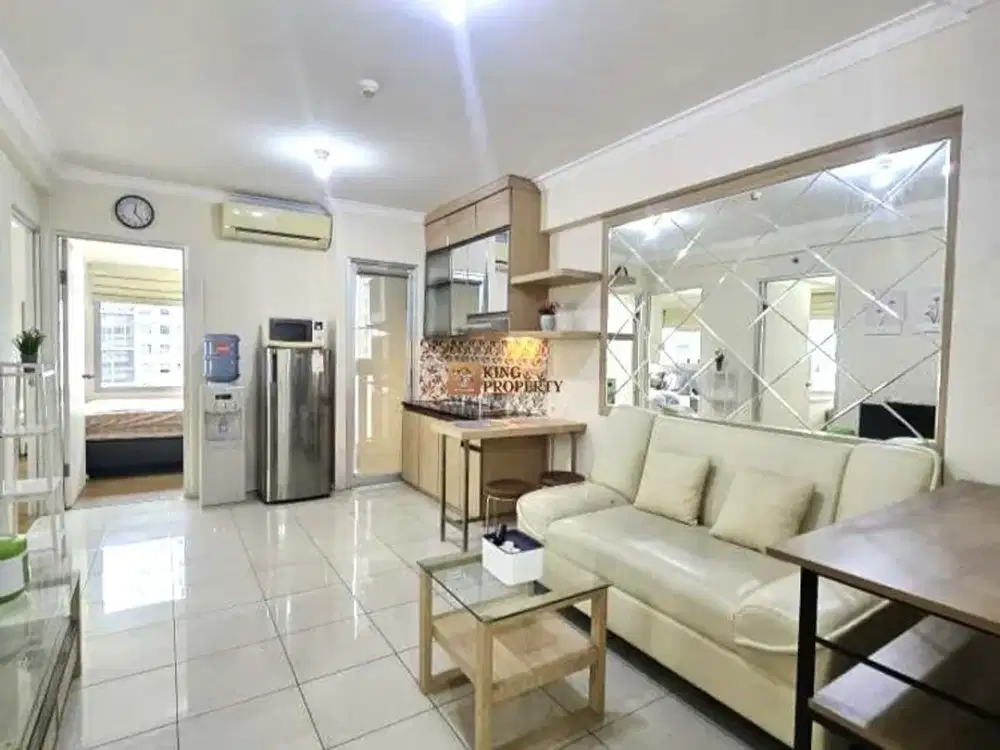 Murah & Siap Huni! Green Bay Pluit 3BR Hook View Pool – Full Furnish & Strategis!