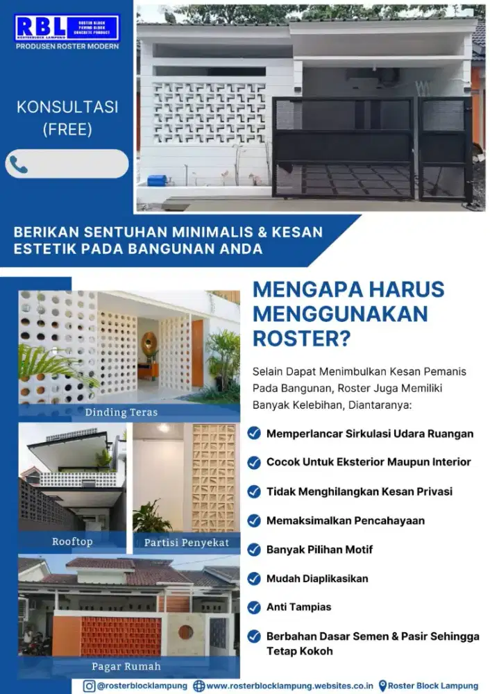 lubang angin minimalis