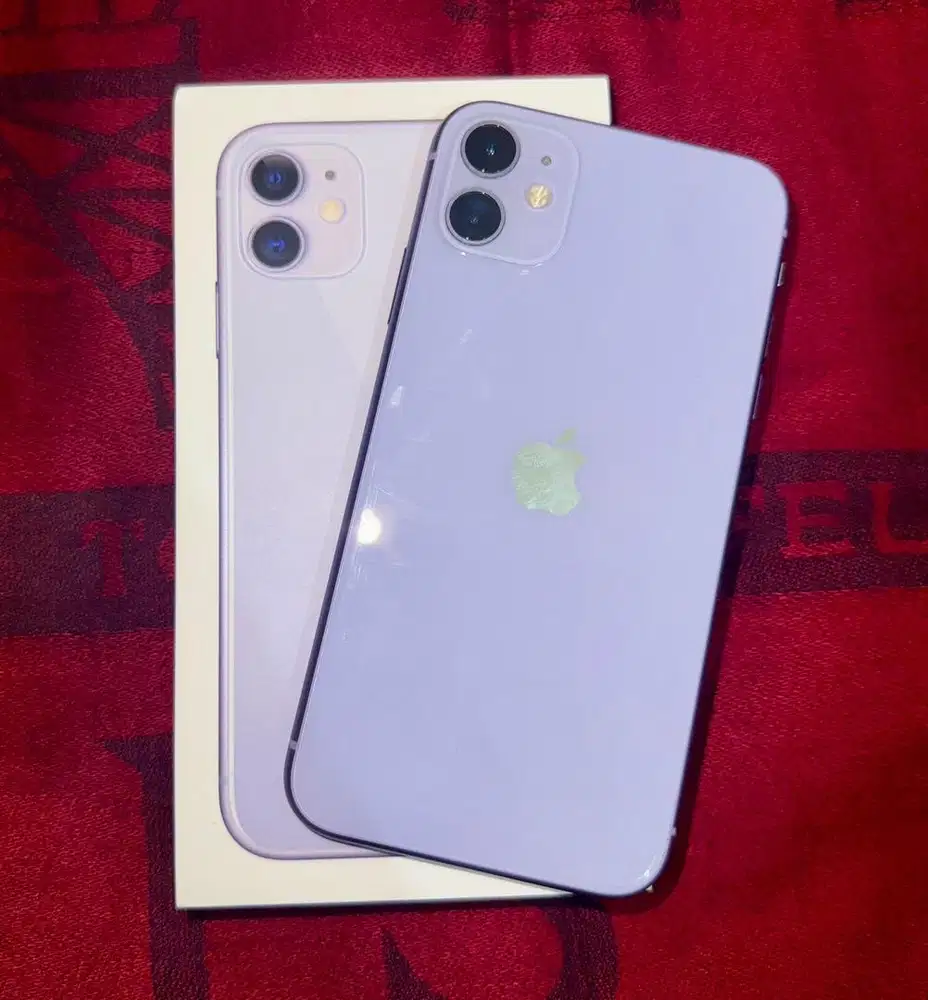 iPhone 11  – Bonus Dus Original Lengkap & Case 5pcs