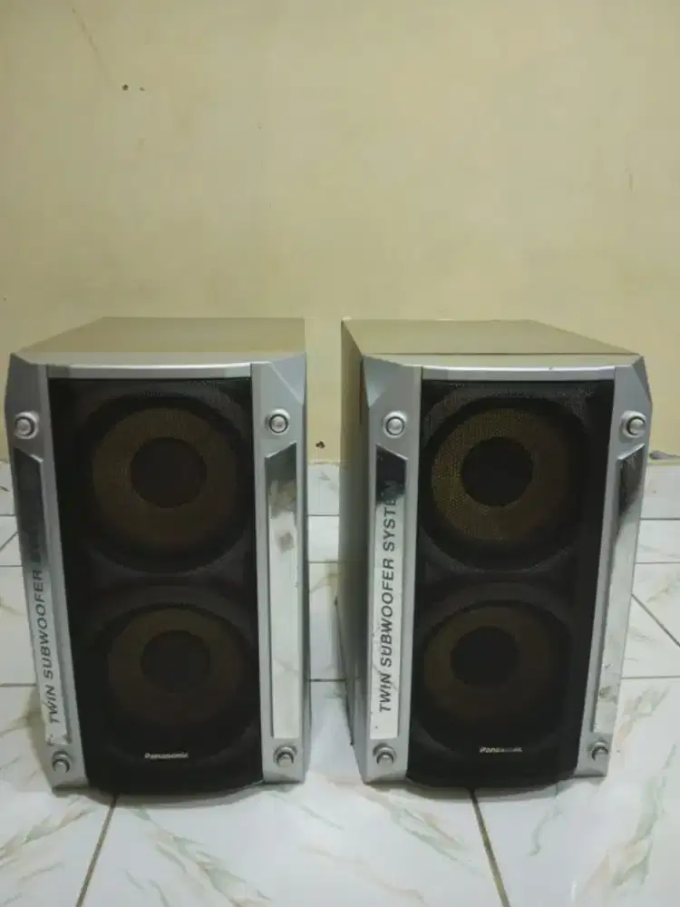 Twins subwoofer pasif 6 inch panasonic