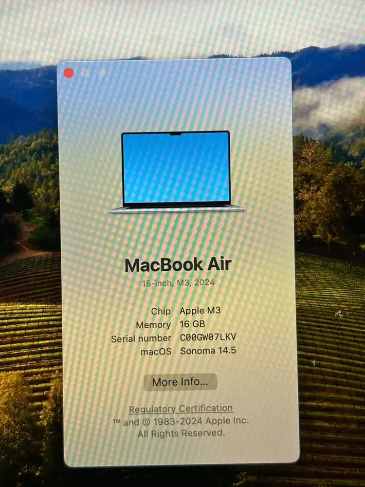 MacBook Air M3 15 Inch