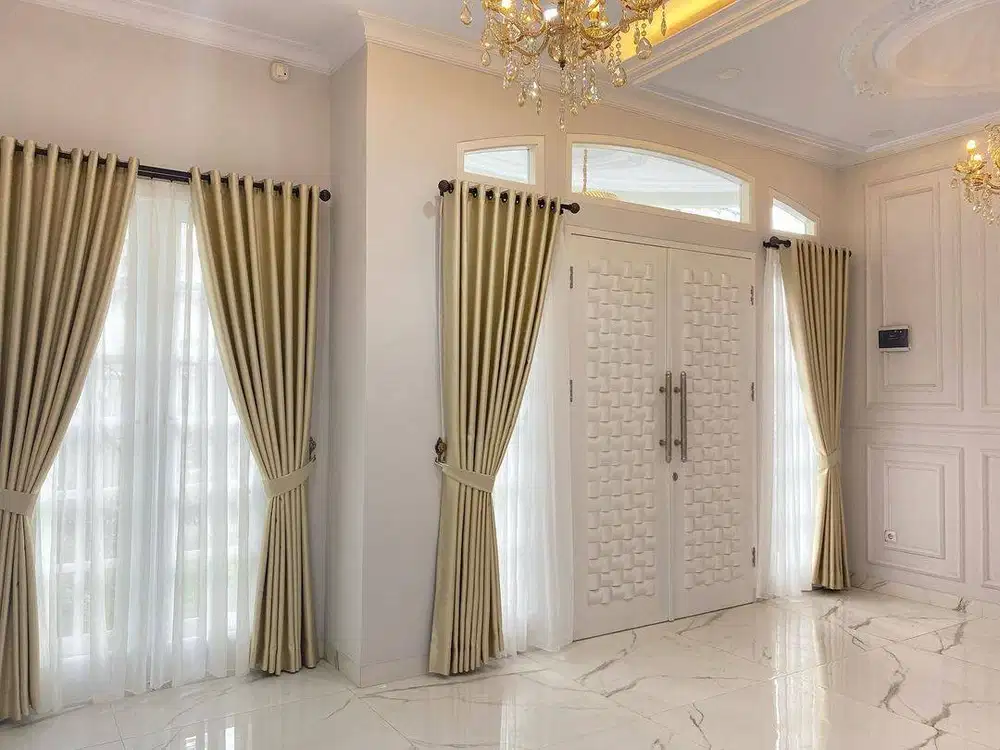 Jual Tirai Gorden Jendela Gordyn Mewah Hordeng Terbaru Murah