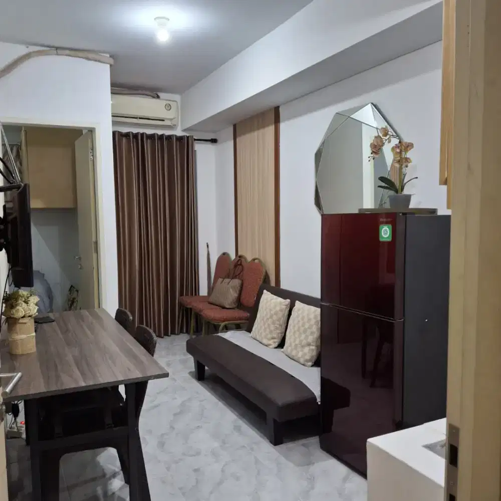 Disewakan Apt Lux Ayodhia Residence, Kota Tangerang. Luas 38 m2.