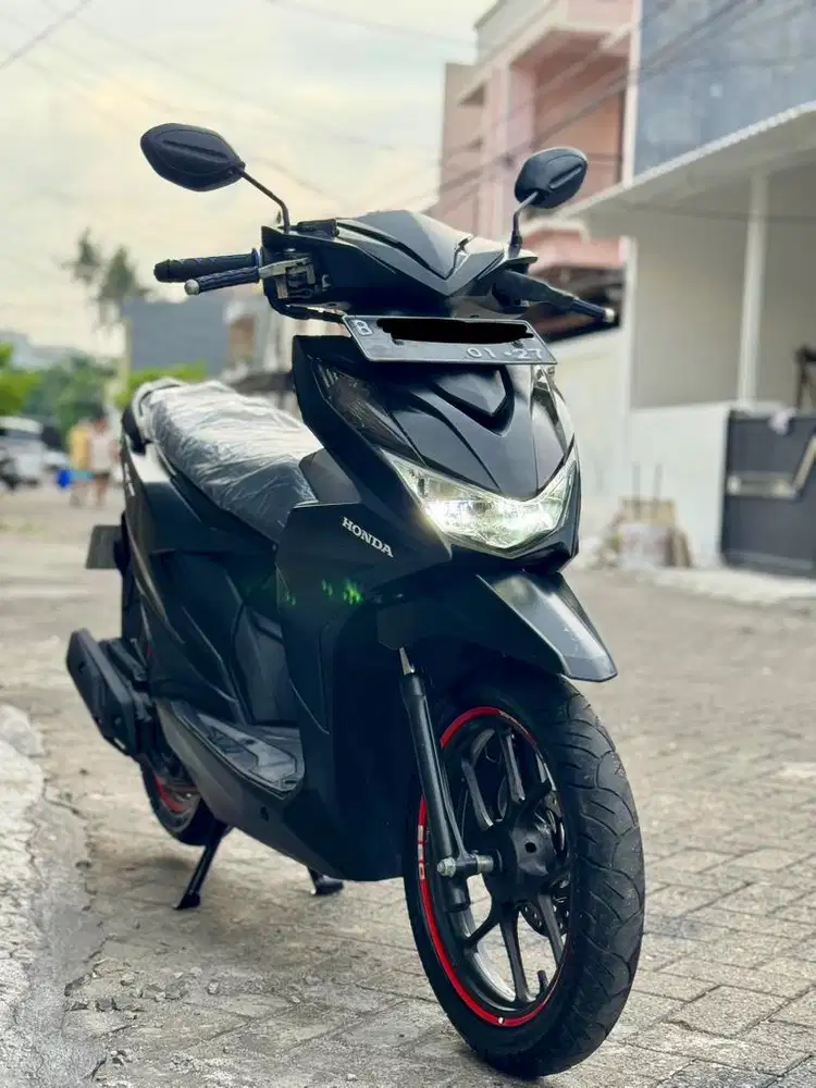 Km 12 rban❗️Honda Beat Deluxe CBS ISS Th 2022 Pajak 01-2026