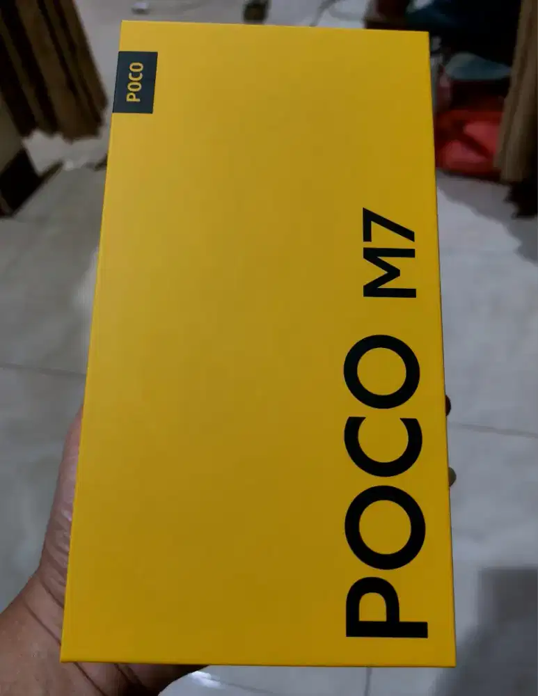 Poco M7 NFC, 8/256 cuma buka segel