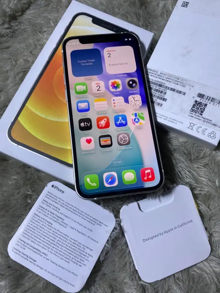 Iphone 12 mini 128gb Mulus terawat no minus bisa semua kartu