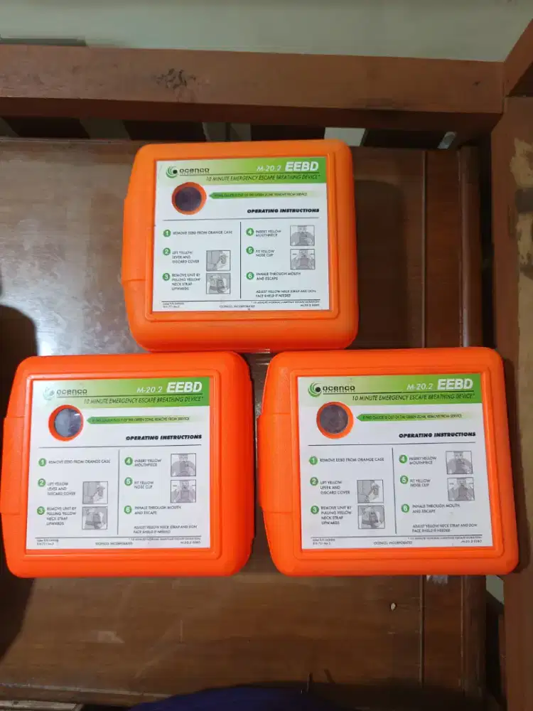 Ocenco emergency escape breathing device