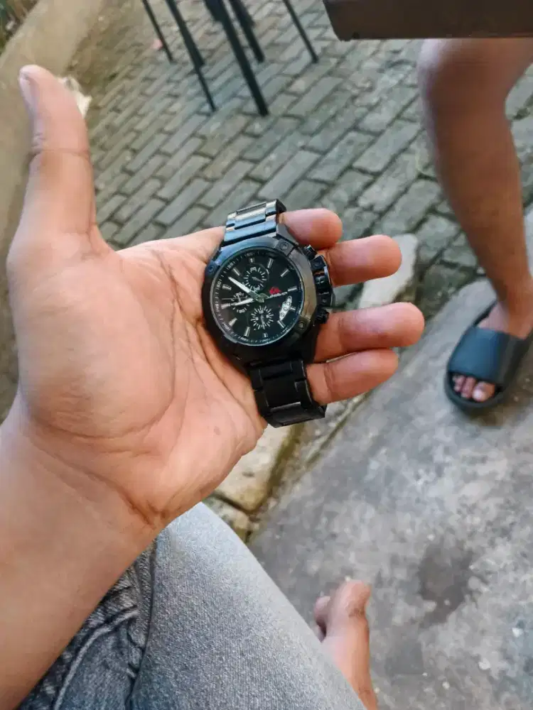 Jam Quiksilver 6124G Jam Mulus Cronos Aktif Galo