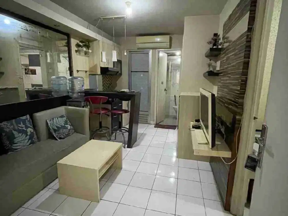 sewa harian mingguan thunan Aprt kalcit 2br full furnished gaharu lt 21