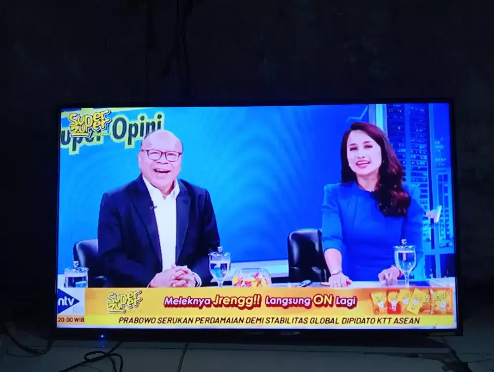 Tv led 42in merk changhong analog normal