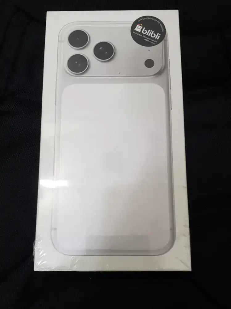 iPhone 17 Pro Max ProMax Silver 2TB TeraByte Resmi