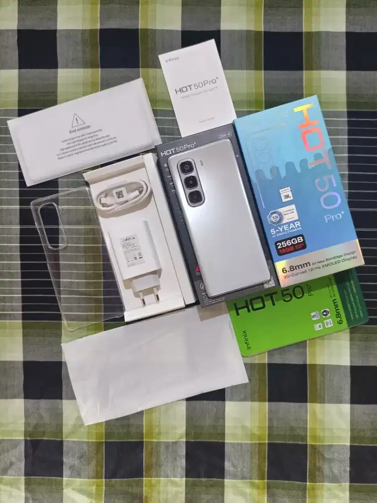 Infinix Hot 50 Pro Plus 8+8/256 Mulus Fullset