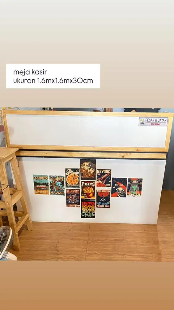 Bismillah Dijual Meja Kursi Ex Warkop