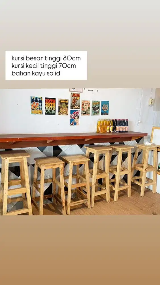 Bismillah Dijual Meja Kursi Ex Warkop