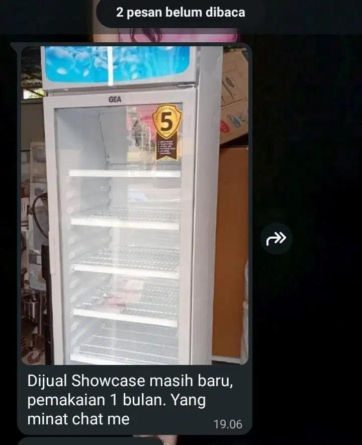 Jual showcase GEA Expo 5 rak