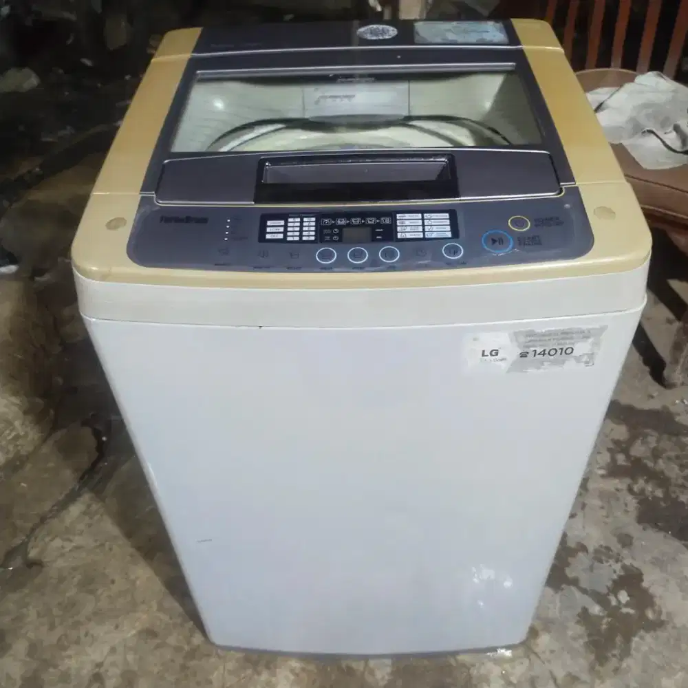 Mesin cuci Otomatis LG kapasitas 7/8kg Normal ori