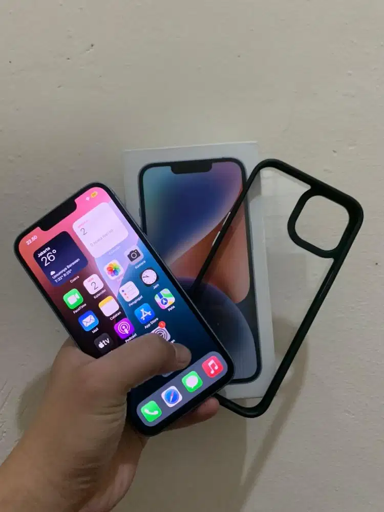 Iphone 14 128gb Biru iBox Fullset