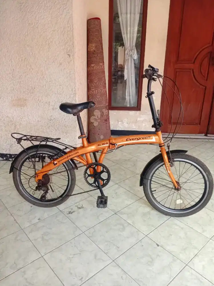 Sepeda lipat evergren uk 20 siap palai