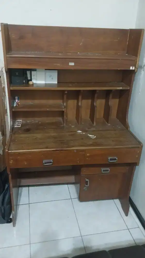 Meja Belajar Anak Kayu Jati