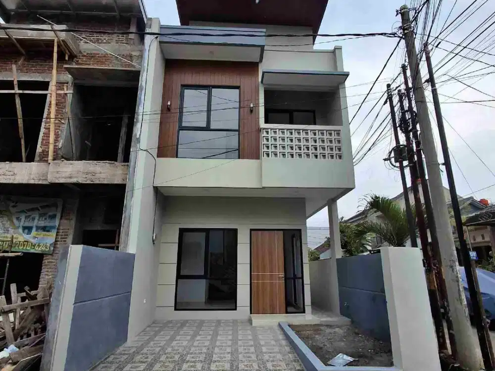 dijual rumah baru onprogres dekat samsat kiaracondong bandung kpr