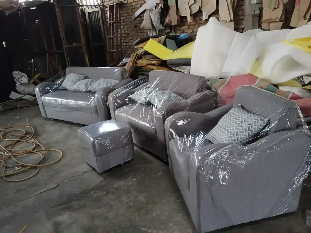 Rafie sofa/sofa  minimalis 3 2 1 kain veinna