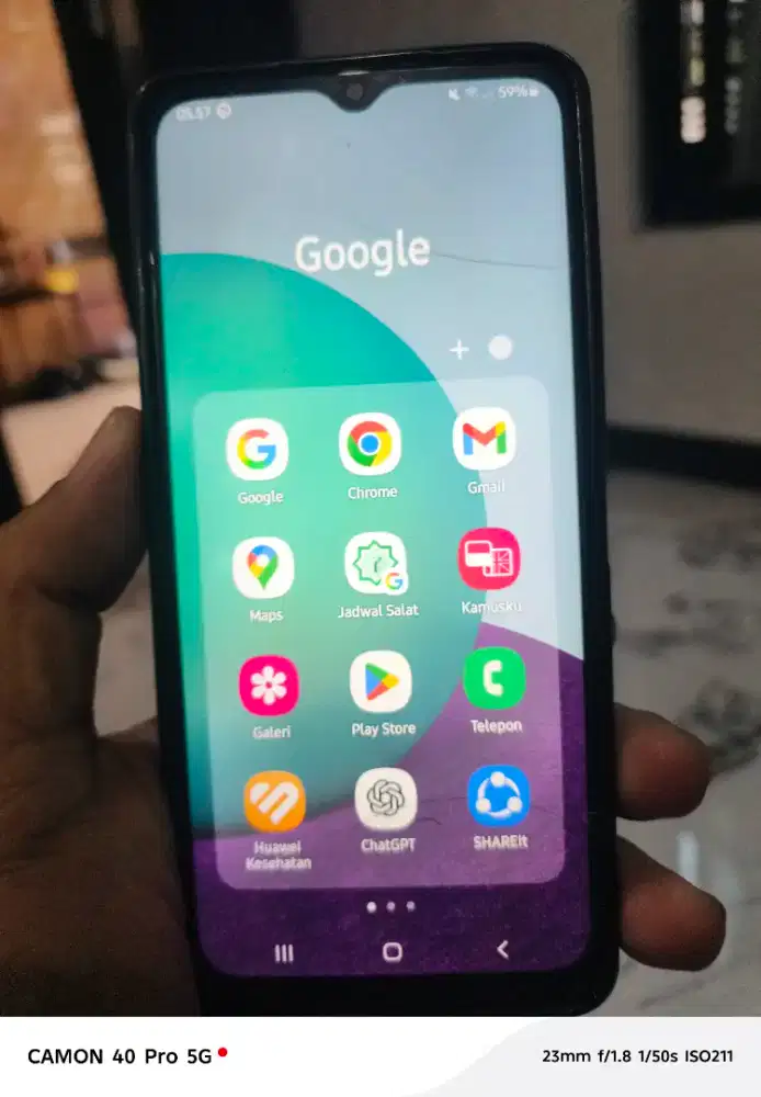 Dijual Samsung Galaxy AO2 seken