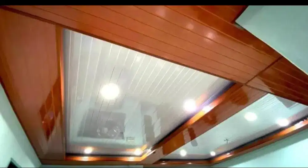 PLAFON PVC MENERIMA ANTAR BAHAN & TERPASANG