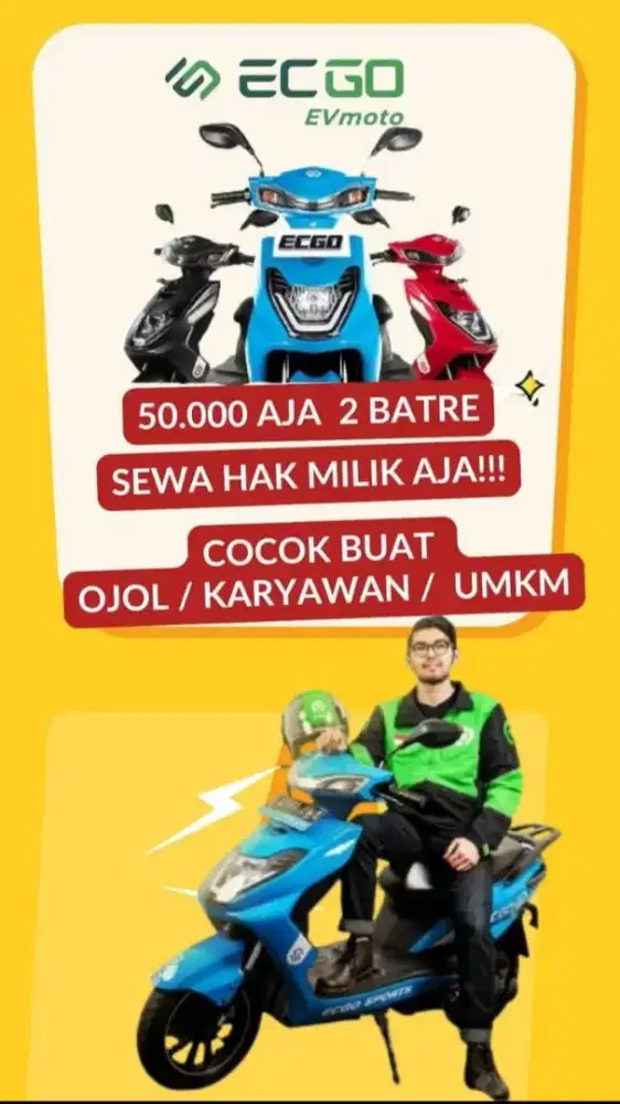 ECGO EVmoto motor listrik