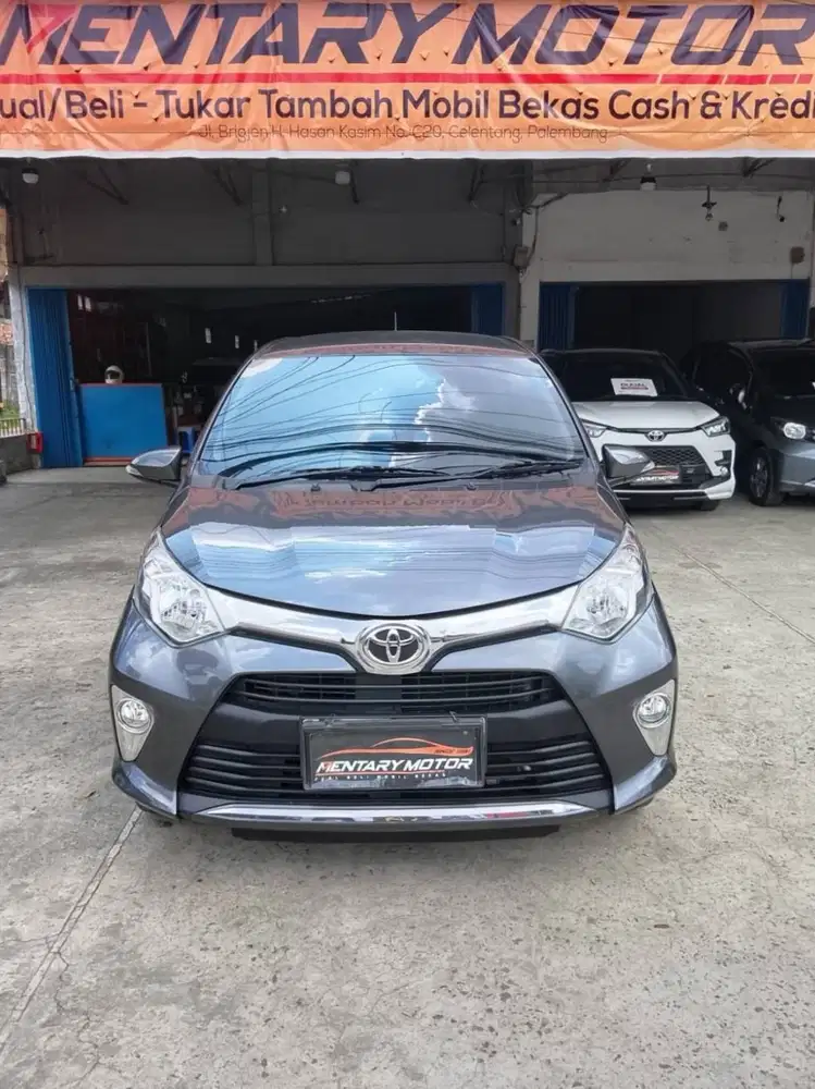 [KM 29RB] Toyota Calya 1.2 Tipe G Manual Tahun 2018 Abu-Abu Terawat OK